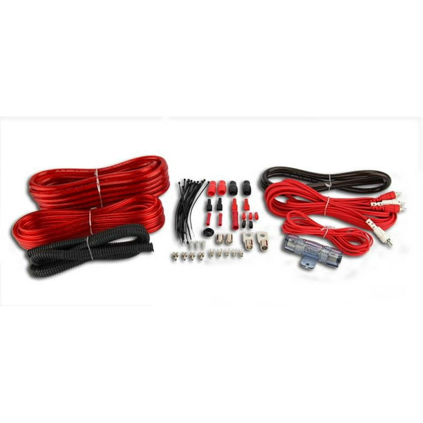 QPOWER 4 Gauge Ga 2000W Car Amplifier Amp Complete Wiring Installation Kit RCA Nippon 4GAUGE QPOWER 4 Gauge Ga 2000W Car Amplifier Amp Complete Wiring Installation Kit RCA Nippon 4GAUGE